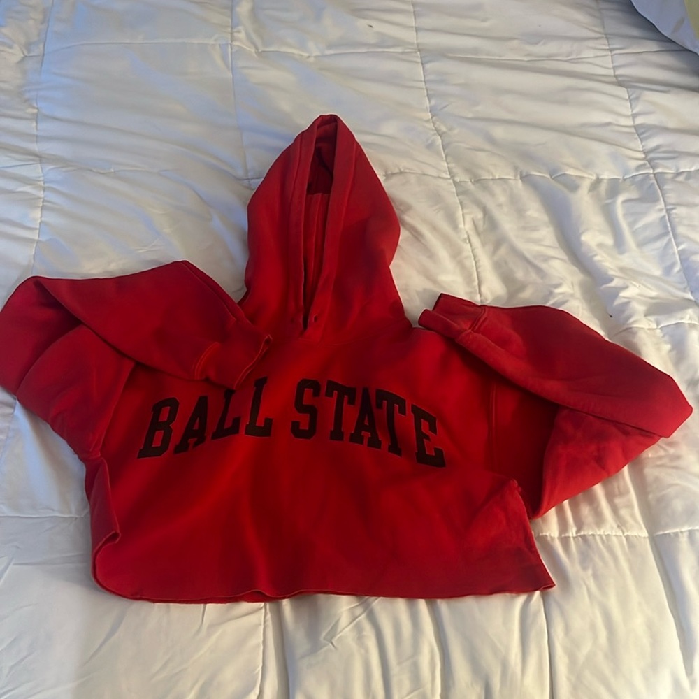 Ball State Cropped Hoodie